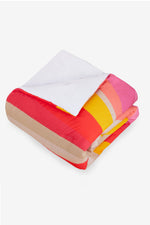 SUNBURST KING DUVET 3PC SET in DARK PINK PINK additional image 4