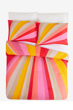 SUNBURST KING DUVET 3PC SET in DARK PINK PINK additional image 2