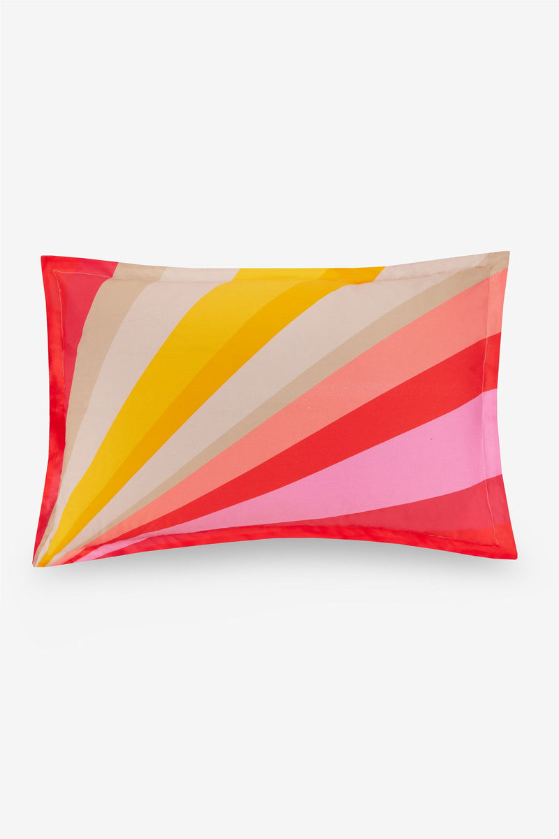 SUNBURST KING DUVET 3PC SET in DARK PINK PINK additional image 6