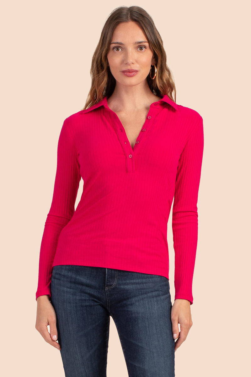 LONG SLEEVE NISHI TOP in LONG SLEEVE NISHI TOP