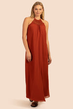 HAZEL DRESS in CINNAMON additional image 1