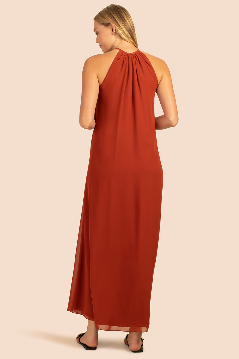 HAZEL DRESS in CINNAMON additional image 3