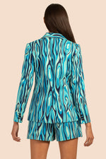 PISTACHE BLAZER in CERAMIC MULTI additional image 1