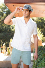 OXNARD SHORT in SEAFOAM GREEN