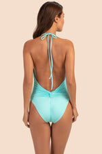 MONACO SOLIDS CONVERTIBLE ONE PIECE SWIMSUIT in SKY additional image 5
