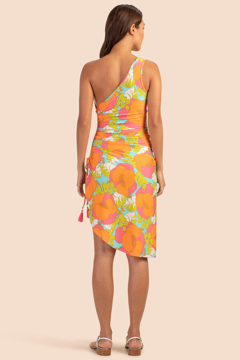 PLAYA DE FLOR MIDI SWIM DRESS in MULTI additional image 1