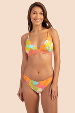 PLAYA FLOR FRENCH CUT BOTTOM in MULTI additional image 3