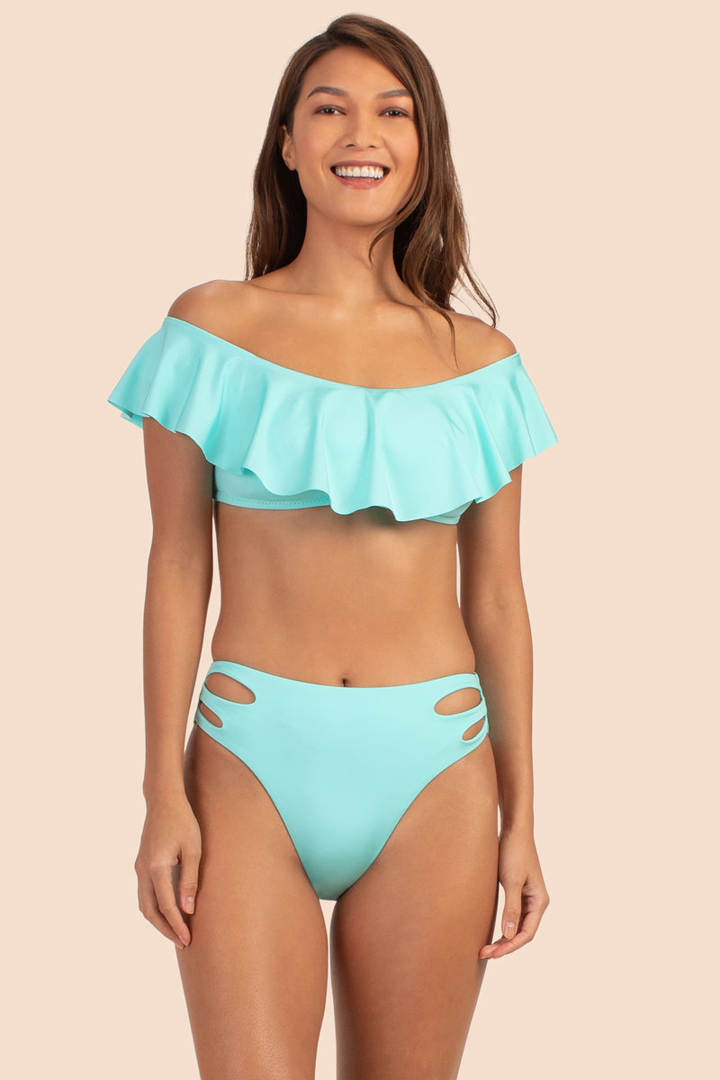 maillot de bain Aguaclara soledad trikini bronze luxe