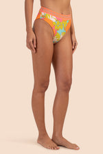 PLAYA DE FLOR HIGH WAIST BOTTOM in MULTI additional image 2