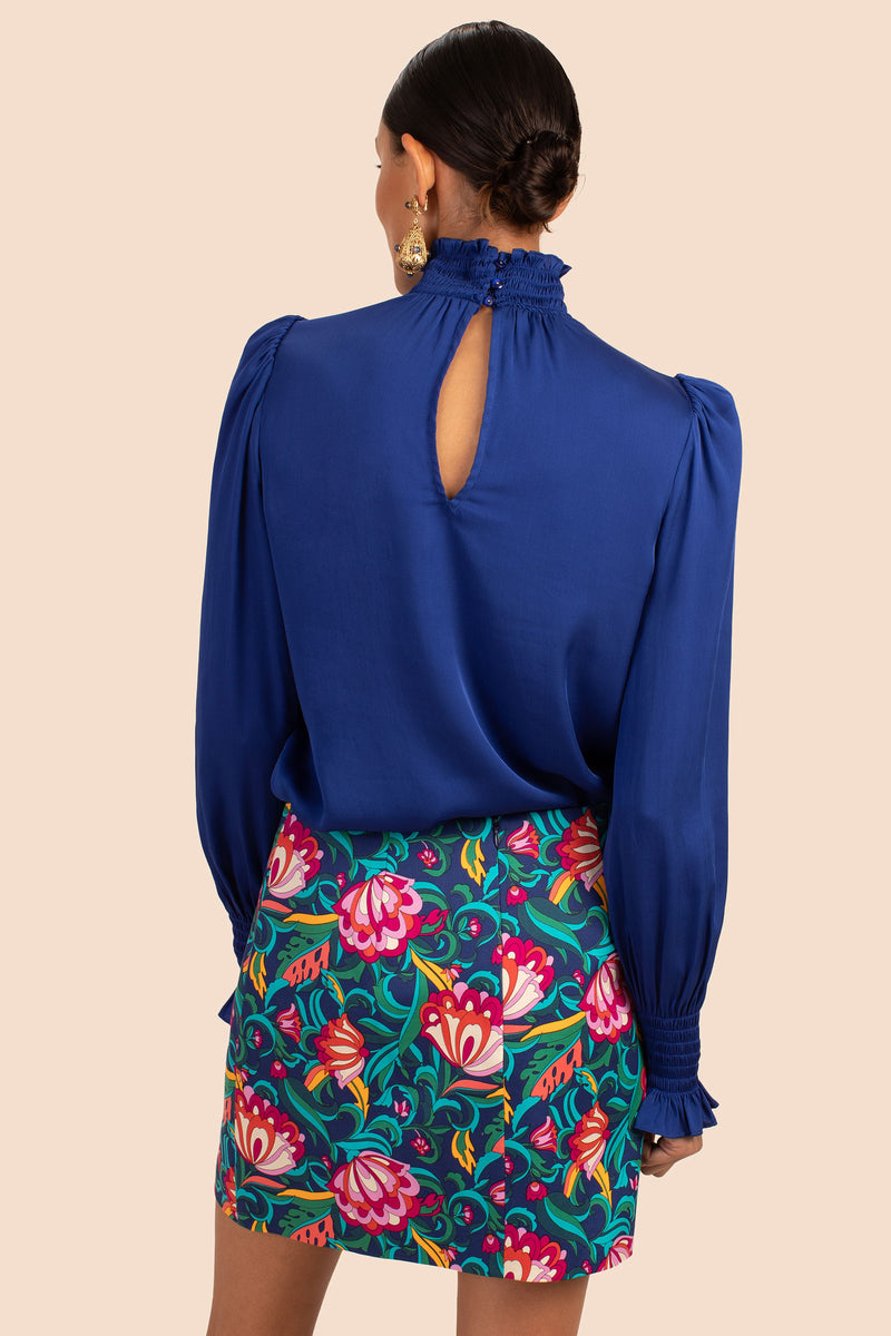 NISHA TOP in BENGAL BLUE additional image 1