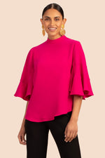 AAHRA TOP in PINK PEPPERCORN additional image 3