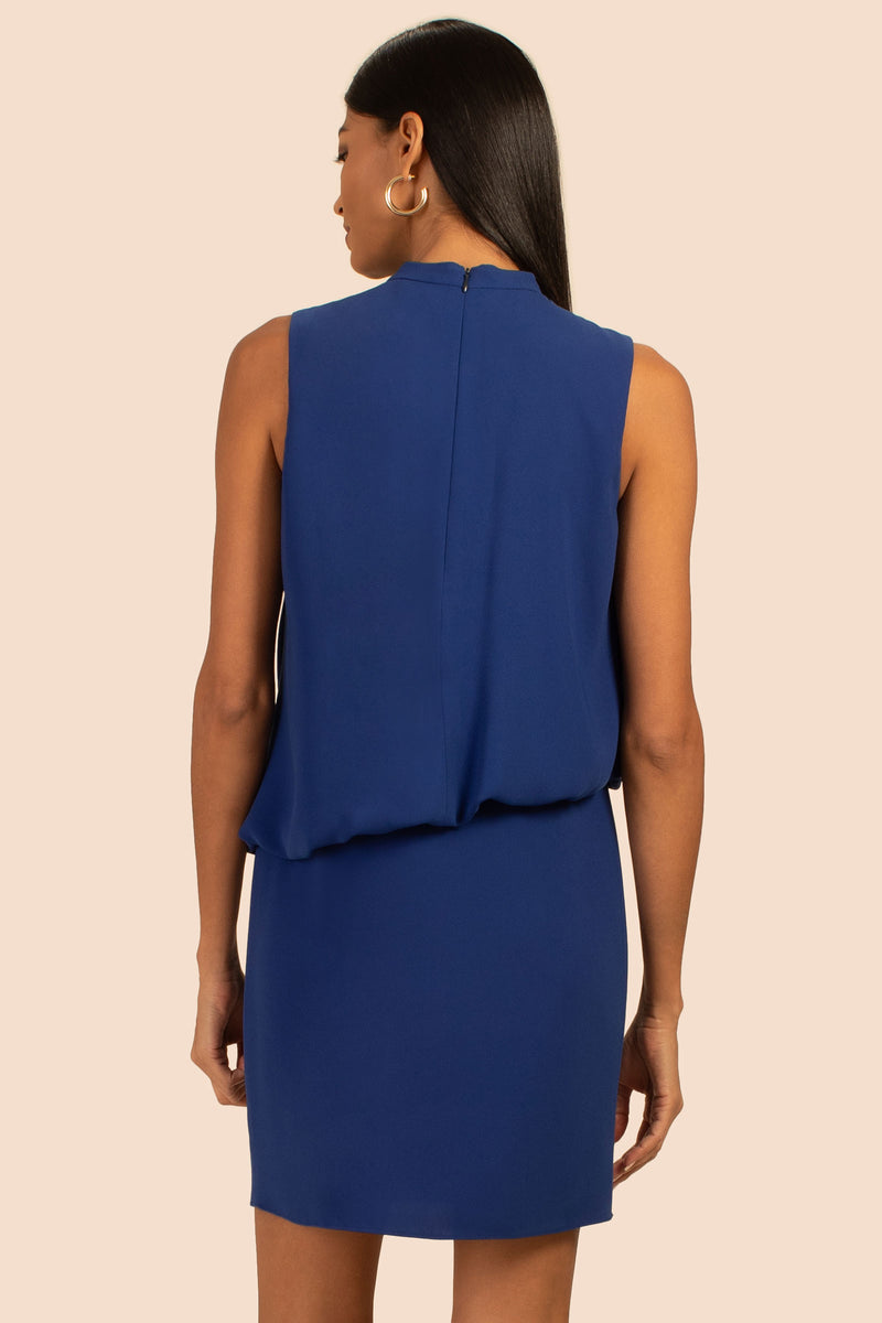 LENAYA DRESS in BENGAL BLUE additional image 10