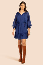 VITI DRESS in BENGAL BLUE additional image 5