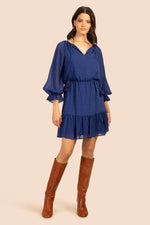 VITI DRESS in BENGAL BLUE additional image 3