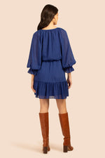 VITI DRESS in BENGAL BLUE additional image 4