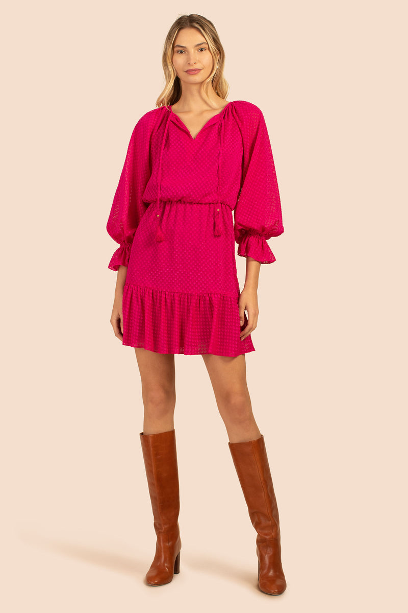 VITI DRESS in PINK PEPPERCORN