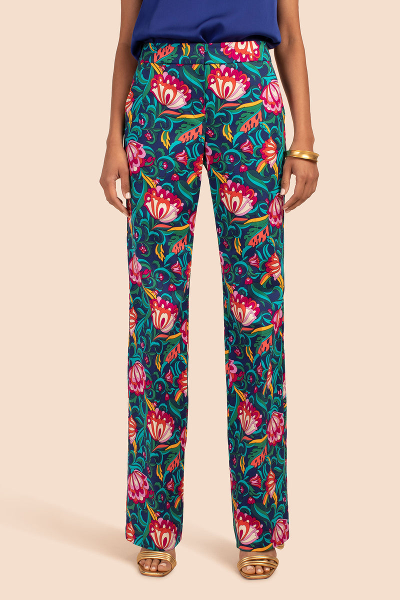 DANNO PANT in BENGAL BLUE MULTI additional image 1
