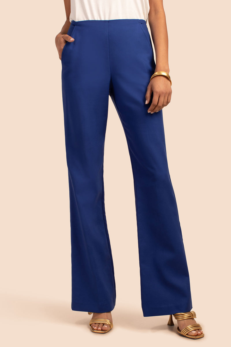 CARILLO 2 PANT in BENGAL BLUE