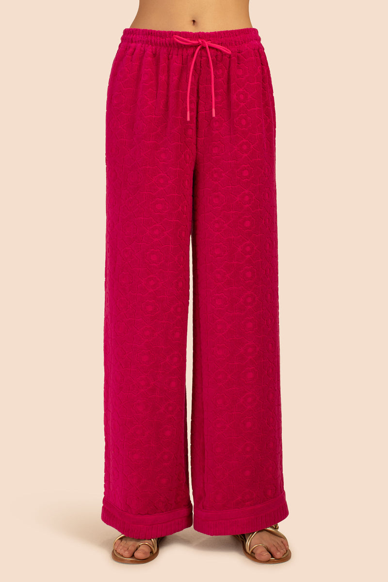 RELIEVE PANT in PINK PEPPERCORN