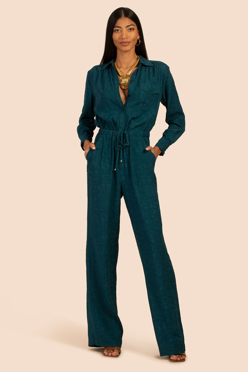 BANITA JUMPSUIT in OCEAN BLUE additional image 1