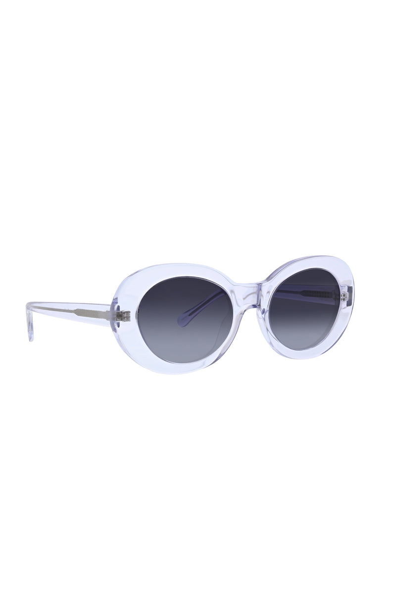 CAROVA SUNGLASSES in CLEAR WHITE additional image 1