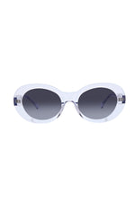 CAROVA SUNGLASSES in CLEAR WHITE