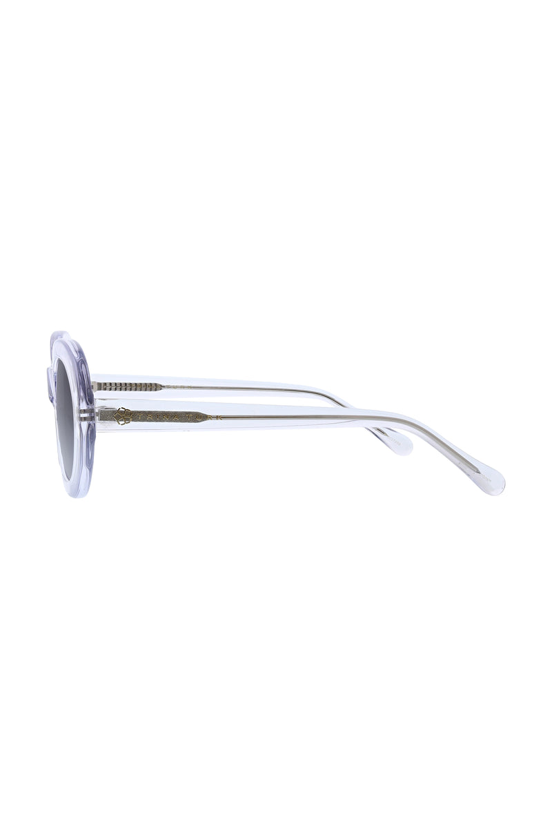 CAROVA SUNGLASSES in CLEAR WHITE additional image 2