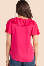 LARISA TOP in DRAGONFRUIT additional image 1