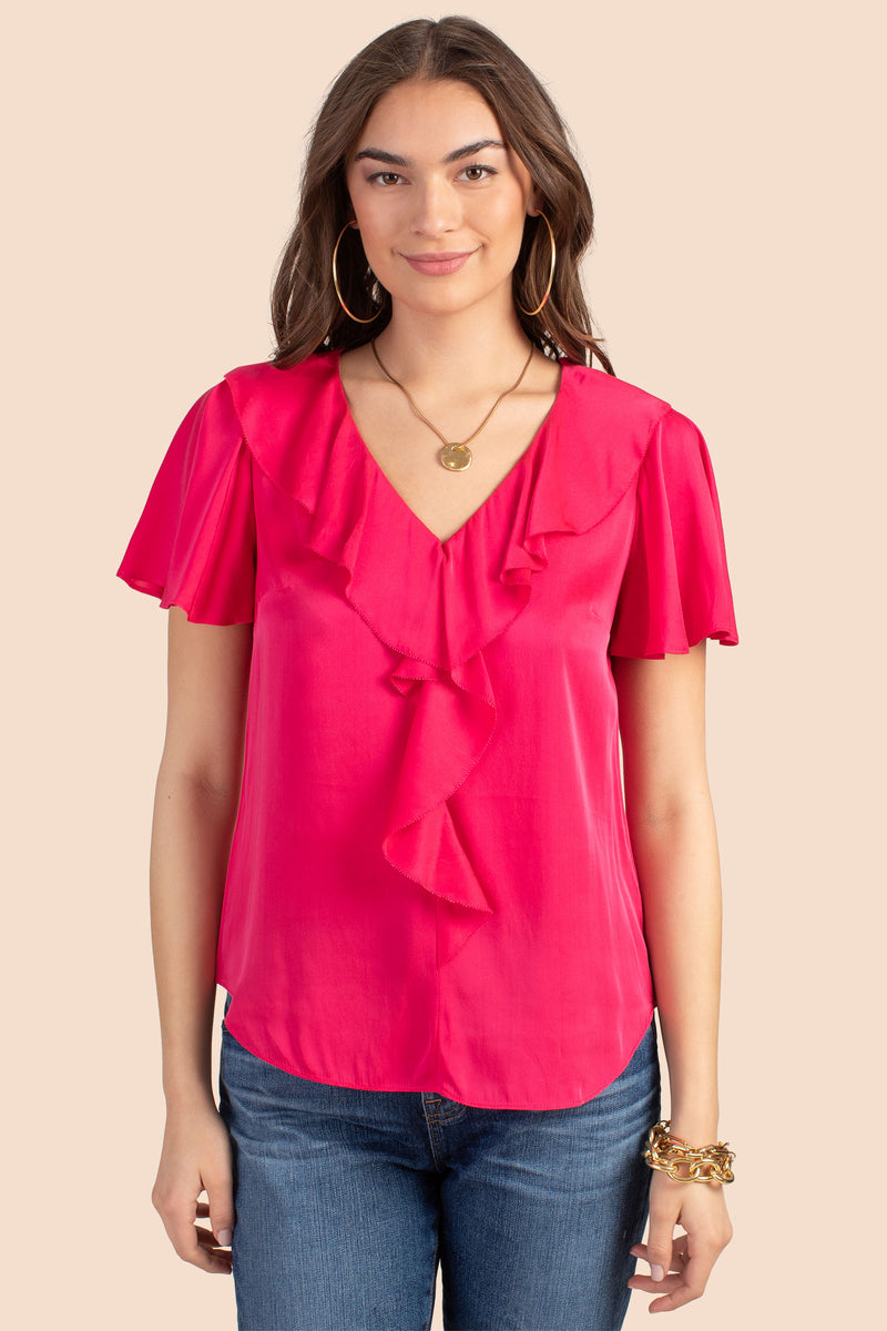 LARISA TOP in DRAGONFRUIT