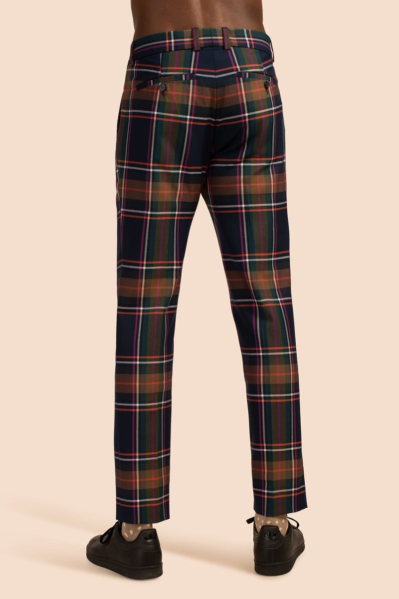 CLYDE SLIM TROUSER in MULTI additional image 2