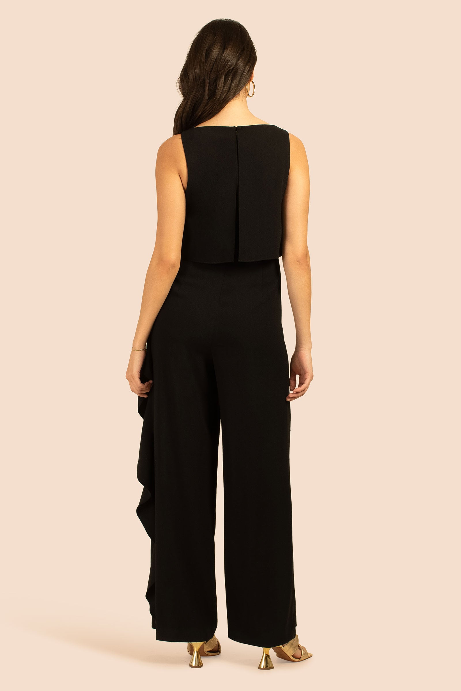 Trina turk shop black jumpsuit