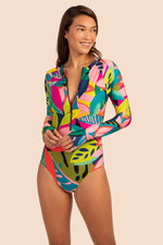 RAINFOREST OPEN BACK PADDLESUIT in MULTI