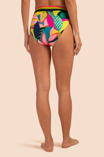 RAINFOREST HIGH WAIST SWIM BOTTOM in MULTI additional image 1