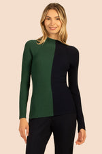 SEEMA SWEATER in BAYBERRY/INDIGO additional image 3