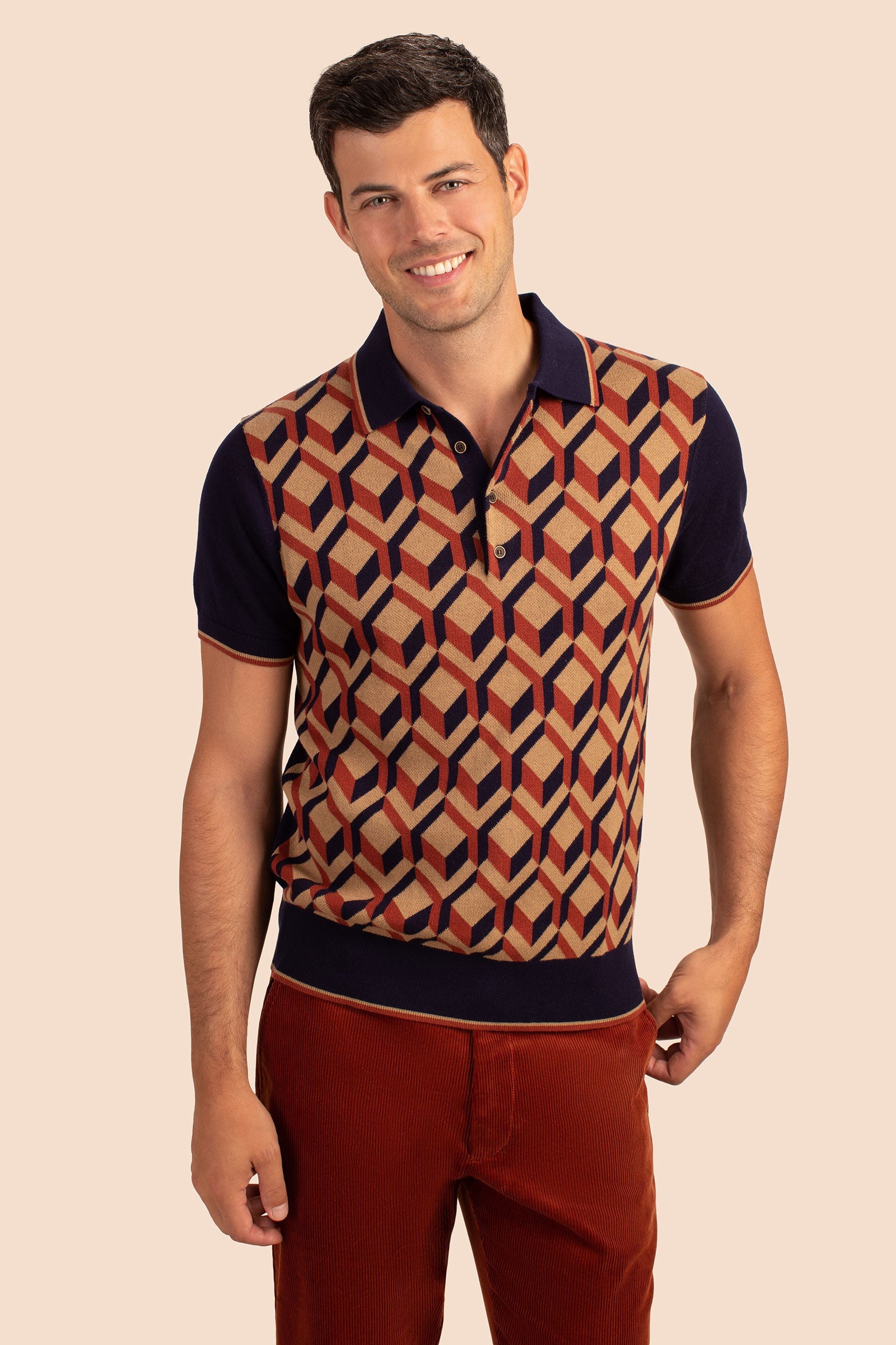 Vest with short sleeve polo Clearance