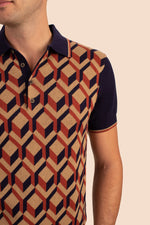 GRAYSON SHORT SLEEVE POLO in MULTI additional image 3