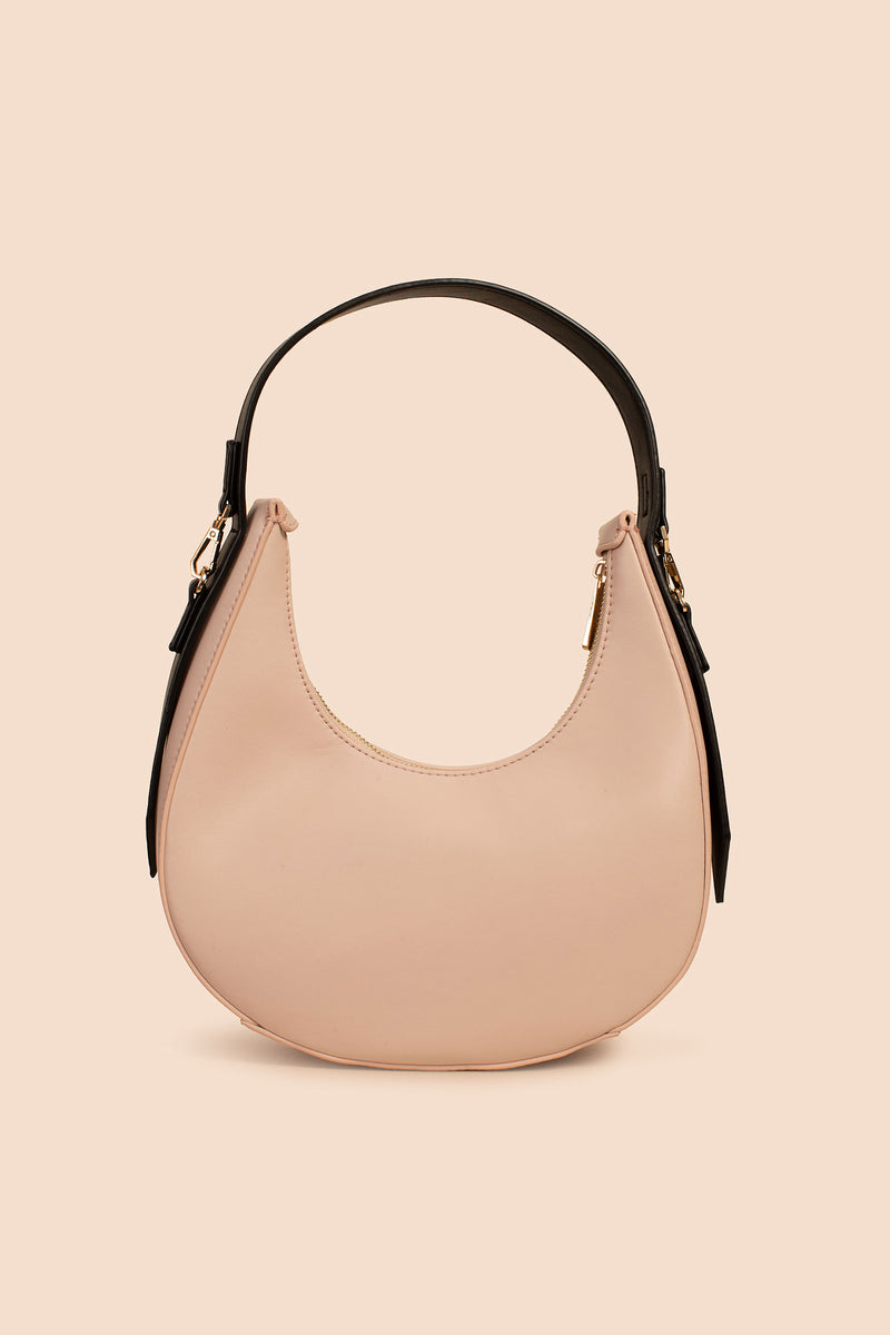 BRASILIA CIRCLE HOBO W BOMBE in BLUSH PINK additional image 5