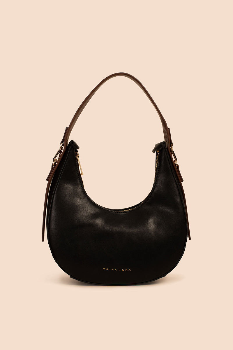 BRASILIA CIRCLE HOBO in BLACK additional image 6