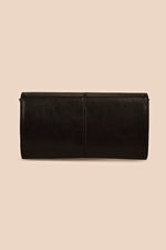 MOROCCO TWO TONE CLUTCH in BLACK additional image 1