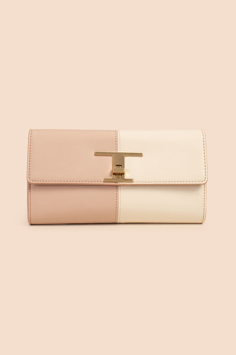 MOROCCO TWO TONE CLUTCH in MOROCCO TWO TONE CLUTCH additional image 4