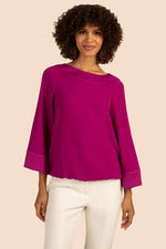 CONSTELLATION TOP in FESTIVE FUCHSIA additional image 5