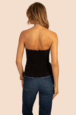 VESPER TOP in BLACK additional image 1