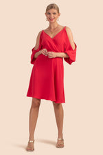 MIXOLOGY DRESS in MARS RED