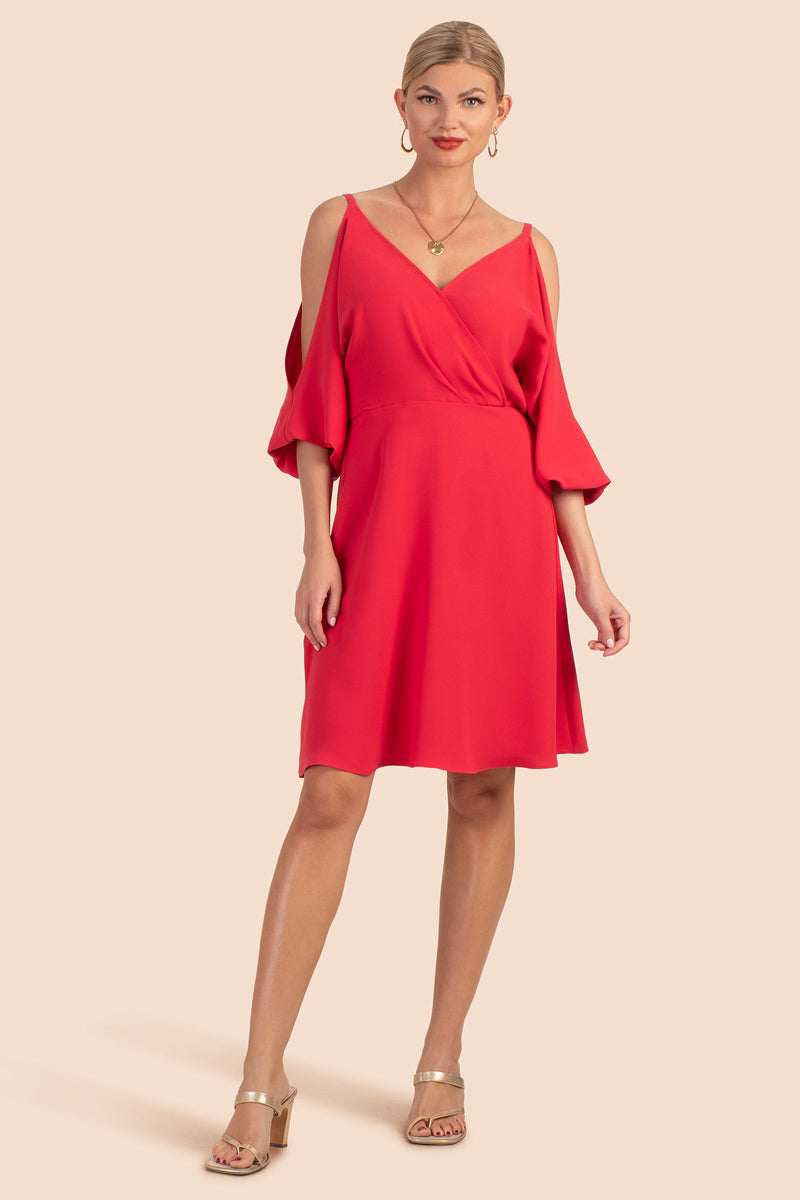 MIXOLOGY DRESS in MARS RED additional image 4