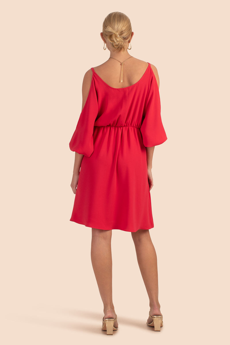 MIXOLOGY DRESS in MARS RED additional image 1