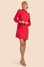 GAUDIN DRESS in MARS RED additional image 7