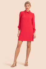 GAUDIN DRESS in MARS RED additional image 4