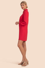 GAUDIN DRESS in MARS RED additional image 8
