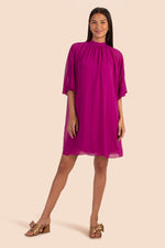 RHYME DRESS in FESTIVE FUCHSIA additional image 2