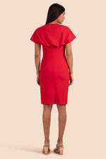 ANALA DRESS in MARS RED additional image 1